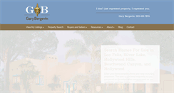 Desktop Screenshot of garybproperties.com